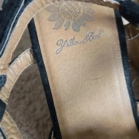 Yellow box Uptown cork platform wedge sandals Size 8.5 - Picture 7 of 10